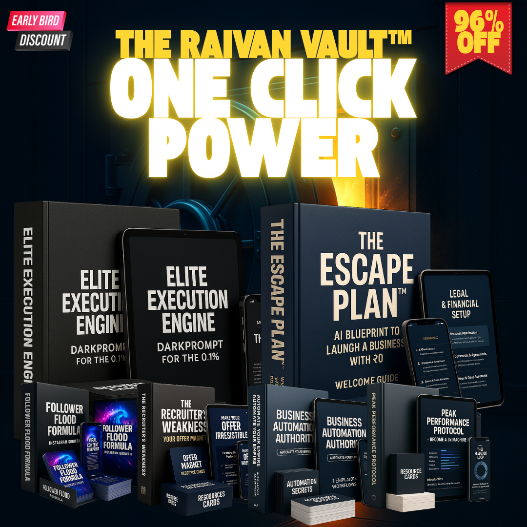 THE FULL ARMORY™ – RAIVAN's Ultimate AI Pack Drop